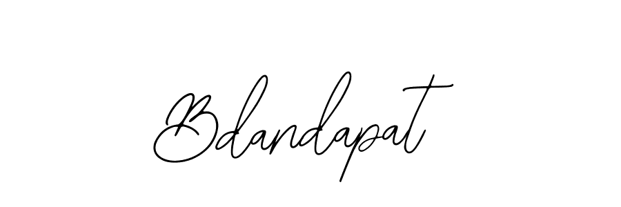 You should practise on your own different ways (Bearetta-2O07w) to write your name (Bdandapat) in signature. don't let someone else do it for you. Bdandapat signature style 12 images and pictures png