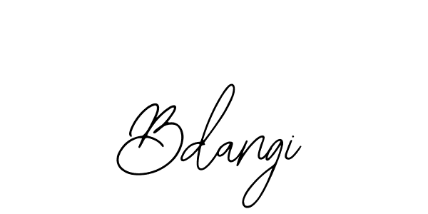 How to make Bdangi name signature. Use Bearetta-2O07w style for creating short signs online. This is the latest handwritten sign. Bdangi signature style 12 images and pictures png