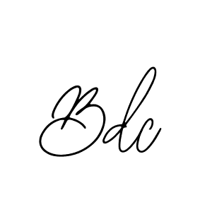 Also we have Bdc name is the best signature style. Create professional handwritten signature collection using Bearetta-2O07w autograph style. Bdc signature style 12 images and pictures png