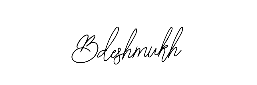 How to Draw Bdeshmukh signature style? Bearetta-2O07w is a latest design signature styles for name Bdeshmukh. Bdeshmukh signature style 12 images and pictures png