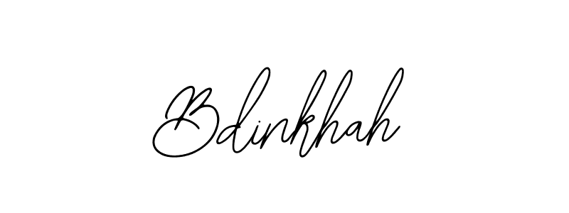 How to Draw Bdinkhah signature style? Bearetta-2O07w is a latest design signature styles for name Bdinkhah. Bdinkhah signature style 12 images and pictures png