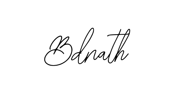 How to make Bdnath signature? Bearetta-2O07w is a professional autograph style. Create handwritten signature for Bdnath name. Bdnath signature style 12 images and pictures png