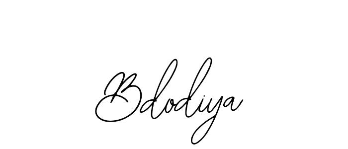 if you are searching for the best signature style for your name Bdodiya. so please give up your signature search. here we have designed multiple signature styles  using Bearetta-2O07w. Bdodiya signature style 12 images and pictures png