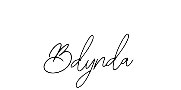 How to make Bdynda signature? Bearetta-2O07w is a professional autograph style. Create handwritten signature for Bdynda name. Bdynda signature style 12 images and pictures png