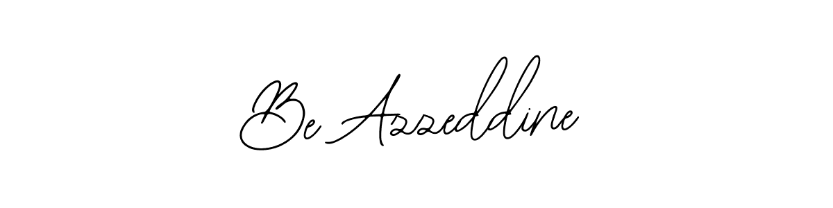 You should practise on your own different ways (Bearetta-2O07w) to write your name (Be Azzeddine) in signature. don't let someone else do it for you. Be Azzeddine signature style 12 images and pictures png