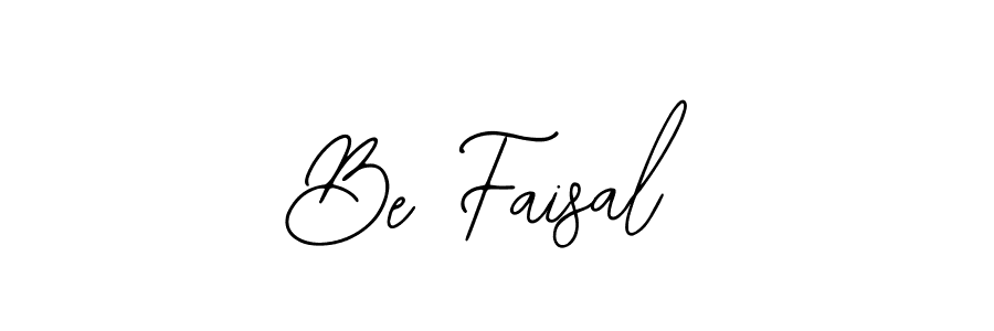 How to make Be Faisal signature? Bearetta-2O07w is a professional autograph style. Create handwritten signature for Be Faisal name. Be Faisal signature style 12 images and pictures png