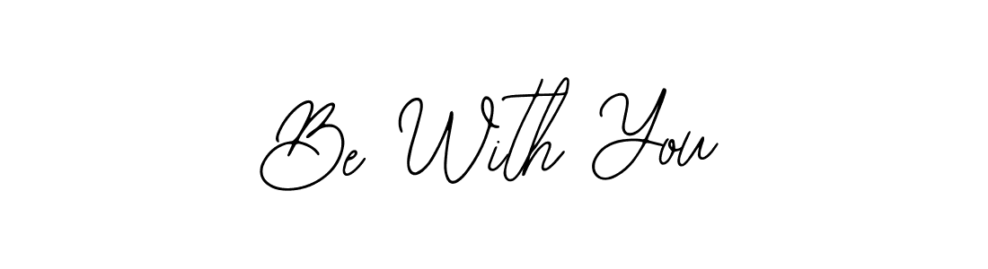 How to make Be With You name signature. Use Bearetta-2O07w style for creating short signs online. This is the latest handwritten sign. Be With You signature style 12 images and pictures png
