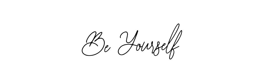 Design your own signature with our free online signature maker. With this signature software, you can create a handwritten (Bearetta-2O07w) signature for name Be Yourself. Be Yourself signature style 12 images and pictures png