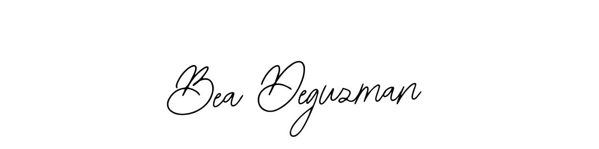 Make a beautiful signature design for name Bea Deguzman. With this signature (Bearetta-2O07w) style, you can create a handwritten signature for free. Bea Deguzman signature style 12 images and pictures png