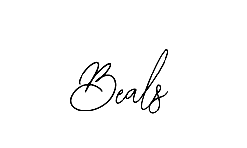 Make a beautiful signature design for name Beals. With this signature (Bearetta-2O07w) style, you can create a handwritten signature for free. Beals signature style 12 images and pictures png