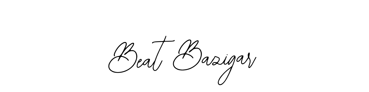 The best way (Bearetta-2O07w) to make a short signature is to pick only two or three words in your name. The name Beat Bazigar include a total of six letters. For converting this name. Beat Bazigar signature style 12 images and pictures png
