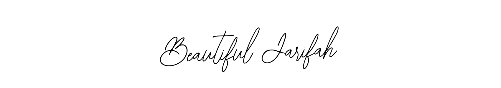 Use a signature maker to create a handwritten signature online. With this signature software, you can design (Bearetta-2O07w) your own signature for name Beautiful Jarifah. Beautiful Jarifah signature style 12 images and pictures png