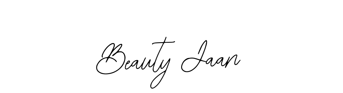 How to make Beauty Jaan signature? Bearetta-2O07w is a professional autograph style. Create handwritten signature for Beauty Jaan name. Beauty Jaan signature style 12 images and pictures png