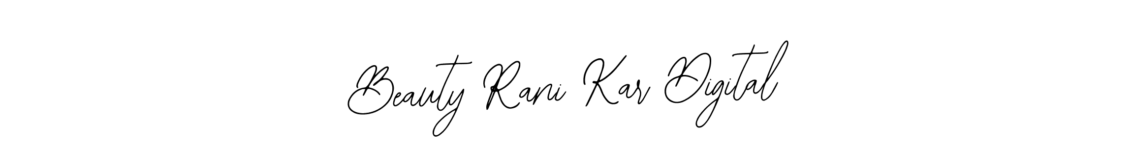 Create a beautiful signature design for name Beauty Rani Kar Digital. With this signature (Bearetta-2O07w) fonts, you can make a handwritten signature for free. Beauty Rani Kar Digital signature style 12 images and pictures png
