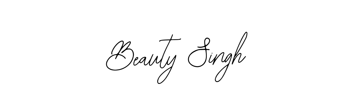 How to make Beauty Singh name signature. Use Bearetta-2O07w style for creating short signs online. This is the latest handwritten sign. Beauty Singh signature style 12 images and pictures png