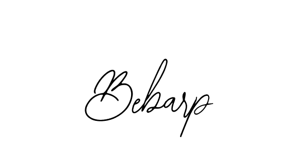 How to make Bebarp signature? Bearetta-2O07w is a professional autograph style. Create handwritten signature for Bebarp name. Bebarp signature style 12 images and pictures png