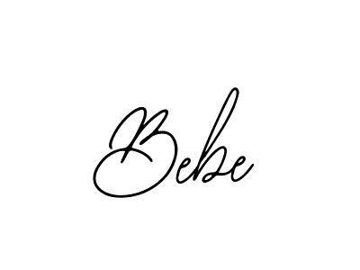 Design your own signature with our free online signature maker. With this signature software, you can create a handwritten (Bearetta-2O07w) signature for name Bebe. Bebe signature style 12 images and pictures png