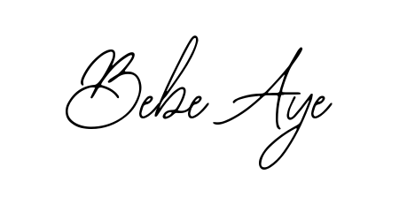 Get inspired by this graceful Bearetta-2O07w signature style for name Bebe Aye. Smooth loops and balanced proportions for everyday use. Bebe Aye signature style 12 images and pictures png