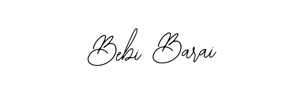 You can use this online signature creator to create a handwritten signature for the name Bebi Barai. This is the best online autograph maker. Bebi Barai signature style 12 images and pictures png