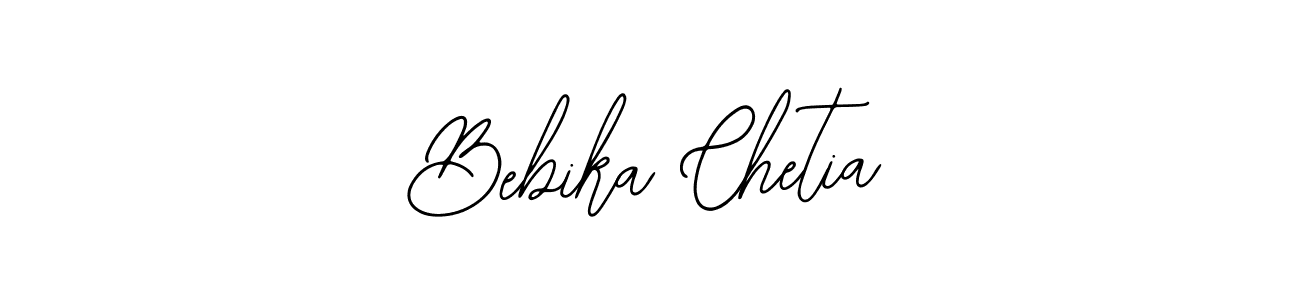 You can use this online signature creator to create a handwritten signature for the name Bebika Chetia. This is the best online autograph maker. Bebika Chetia signature style 12 images and pictures png