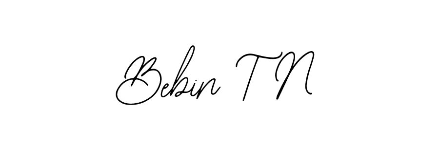 It looks lik you need a new signature style for name Bebin T N. Design unique handwritten (Bearetta-2O07w) signature with our free signature maker in just a few clicks. Bebin T N signature style 12 images and pictures png