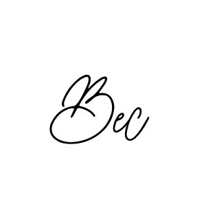 Bec stylish signature style. Best Handwritten Sign (Bearetta-2O07w) for my name. Handwritten Signature Collection Ideas for my name Bec. Bec signature style 12 images and pictures png