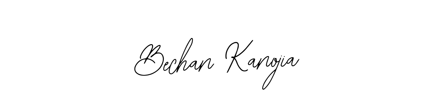 Make a beautiful signature design for name Bechan Kanojia. Use this online signature maker to create a handwritten signature for free. Bechan Kanojia signature style 12 images and pictures png