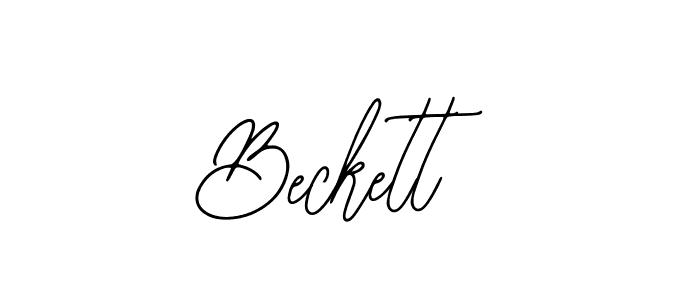 Make a beautiful signature design for name Beckett. With this signature (Bearetta-2O07w) style, you can create a handwritten signature for free. Beckett signature style 12 images and pictures png