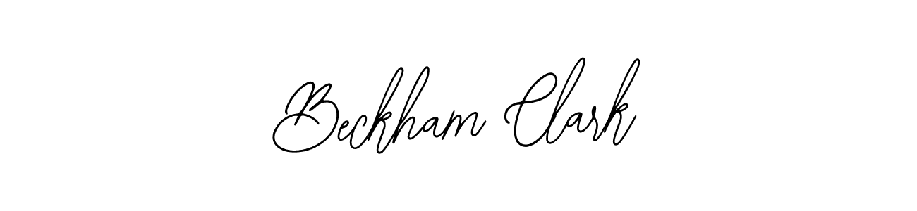 if you are searching for the best signature style for your name Beckham Clark. so please give up your signature search. here we have designed multiple signature styles  using Bearetta-2O07w. Beckham Clark signature style 12 images and pictures png