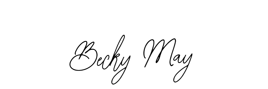 See photos of Becky May official signature by Spectra . Check more albums & portfolios. Read reviews & check more about Bearetta-2O07w font. Becky May signature style 12 images and pictures png