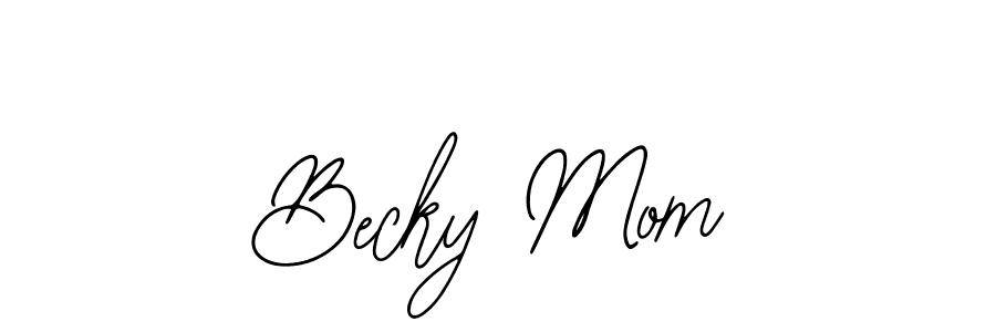 Once you've used our free online signature maker to create your best signature Bearetta-2O07w style, it's time to enjoy all of the benefits that Becky Mom name signing documents. Becky Mom signature style 12 images and pictures png