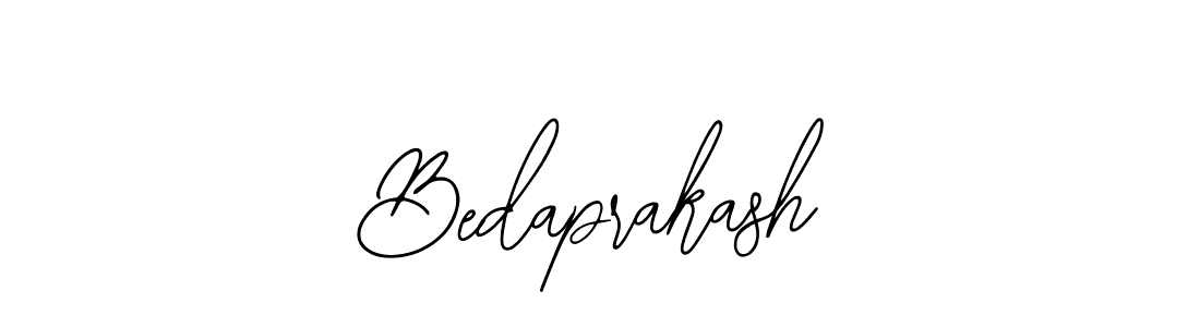 Use a signature maker to create a handwritten signature online. With this signature software, you can design (Bearetta-2O07w) your own signature for name Bedaprakash. Bedaprakash signature style 12 images and pictures png