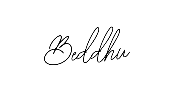 The best way (Bearetta-2O07w) to make a short signature is to pick only two or three words in your name. The name Beddhu include a total of six letters. For converting this name. Beddhu signature style 12 images and pictures png