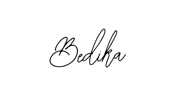 Also we have Bedika name is the best signature style. Create professional handwritten signature collection using Bearetta-2O07w autograph style. Bedika signature style 12 images and pictures png