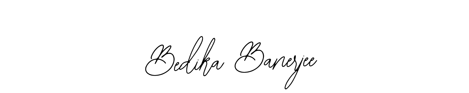 if you are searching for the best signature style for your name Bedika Banerjee. so please give up your signature search. here we have designed multiple signature styles  using Bearetta-2O07w. Bedika Banerjee signature style 12 images and pictures png