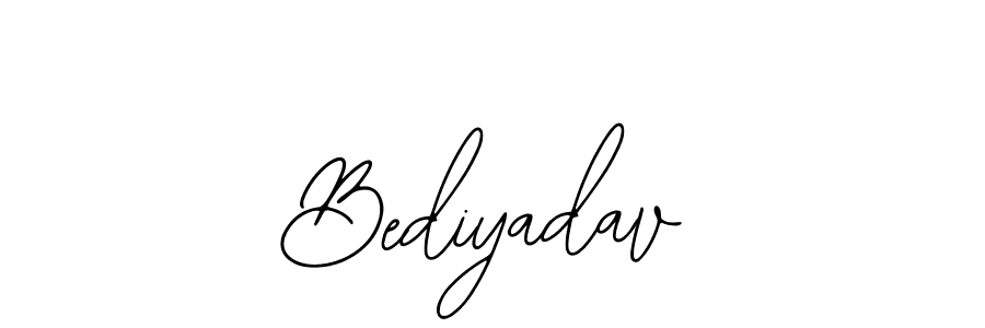 Create a beautiful signature design for name Bediyadav. With this signature (Bearetta-2O07w) fonts, you can make a handwritten signature for free. Bediyadav signature style 12 images and pictures png