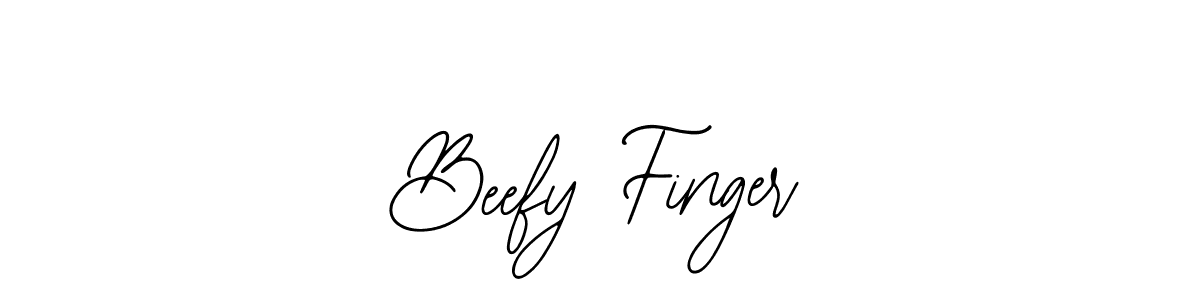 The best way (Bearetta-2O07w) to make a short signature is to pick only two or three words in your name. The name Beefy Finger include a total of six letters. For converting this name. Beefy Finger signature style 12 images and pictures png