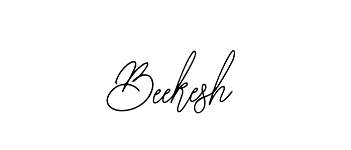 You should practise on your own different ways (Bearetta-2O07w) to write your name (Beekesh) in signature. don't let someone else do it for you. Beekesh signature style 12 images and pictures png