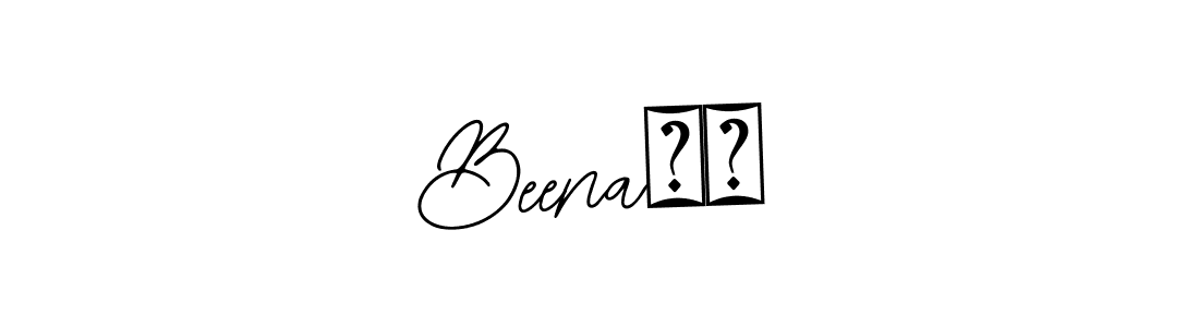 Make a beautiful signature design for name Beena❤️. Use this online signature maker to create a handwritten signature for free. Beena❤️ signature style 12 images and pictures png