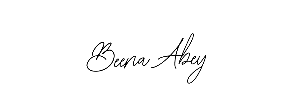 Use a signature maker to create a handwritten signature online. With this signature software, you can design (Bearetta-2O07w) your own signature for name Beena Abey. Beena Abey signature style 12 images and pictures png