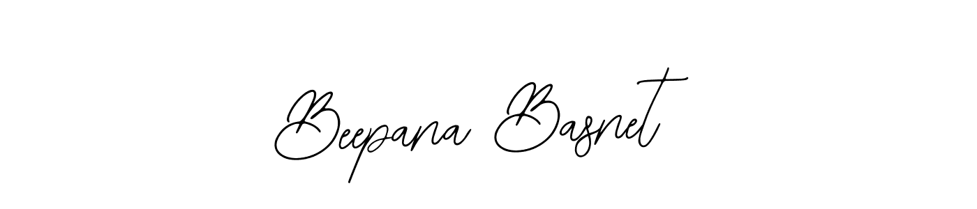 Beepana Basnet stylish signature style. Best Handwritten Sign (Bearetta-2O07w) for my name. Handwritten Signature Collection Ideas for my name Beepana Basnet. Beepana Basnet signature style 12 images and pictures png