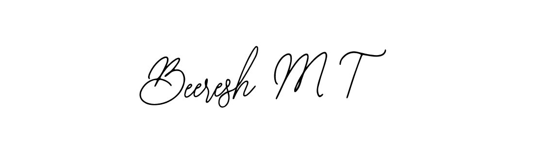 You can use this online signature creator to create a handwritten signature for the name Beeresh M T. This is the best online autograph maker. Beeresh M T signature style 12 images and pictures png