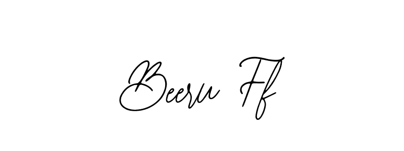Design your own signature with our free online signature maker. With this signature software, you can create a handwritten (Bearetta-2O07w) signature for name Beeru Ff. Beeru Ff signature style 12 images and pictures png