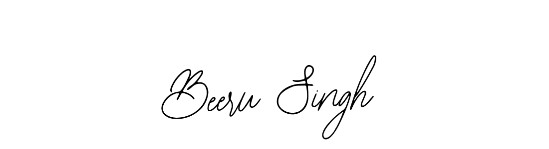 Also we have Beeru Singh name is the best signature style. Create professional handwritten signature collection using Bearetta-2O07w autograph style. Beeru Singh signature style 12 images and pictures png