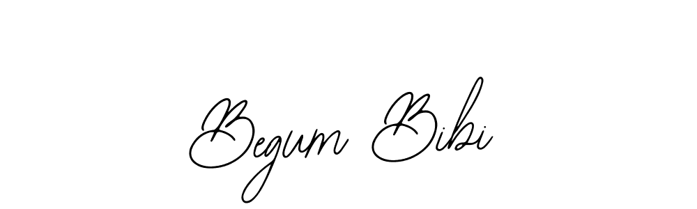 Use a signature maker to create a handwritten signature online. With this signature software, you can design (Bearetta-2O07w) your own signature for name Begum Bibi. Begum Bibi signature style 12 images and pictures png