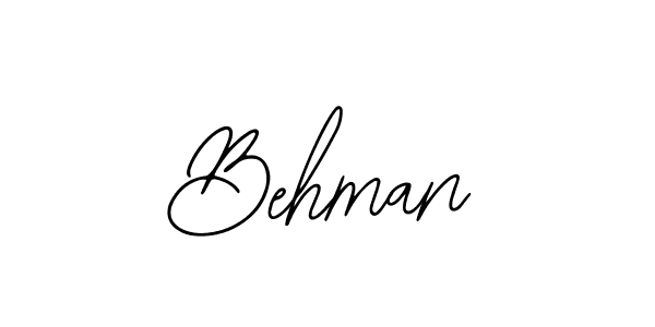 Behman stylish signature style. Best Handwritten Sign (Bearetta-2O07w) for my name. Handwritten Signature Collection Ideas for my name Behman. Behman signature style 12 images and pictures png