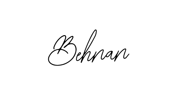 Bearetta-2O07w is a professional signature style that is perfect for those who want to add a touch of class to their signature. It is also a great choice for those who want to make their signature more unique. Get Behnan name to fancy signature for free. Behnan signature style 12 images and pictures png