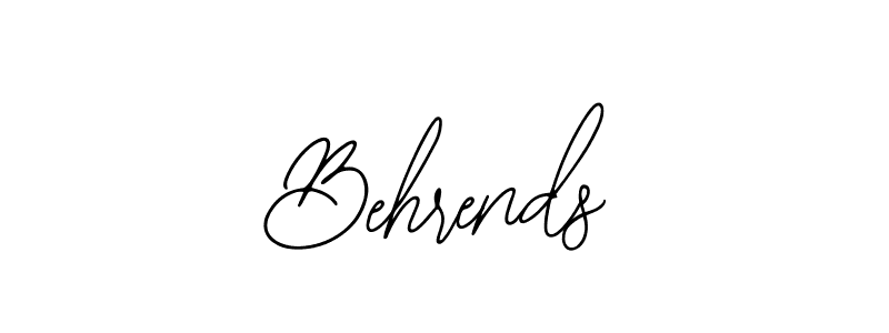 The best way (Bearetta-2O07w) to make a short signature is to pick only two or three words in your name. The name Behrends include a total of six letters. For converting this name. Behrends signature style 12 images and pictures png