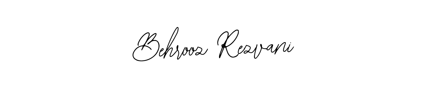 Make a short Behrooz Rezvani signature style. Manage your documents anywhere anytime using Bearetta-2O07w. Create and add eSignatures, submit forms, share and send files easily. Behrooz Rezvani signature style 12 images and pictures png