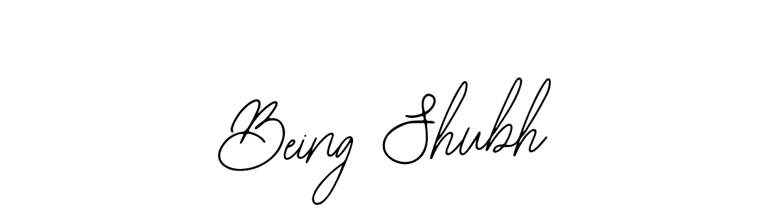 Make a beautiful signature design for name Being Shubh. With this signature (Bearetta-2O07w) style, you can create a handwritten signature for free. Being Shubh signature style 12 images and pictures png